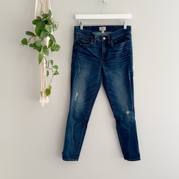Toothpick Denim - J. Crew Mid-Rise Toothpick Jeans